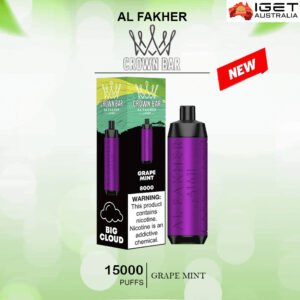 alfakher crown bar grape mint 15000 puffs 1.jpg