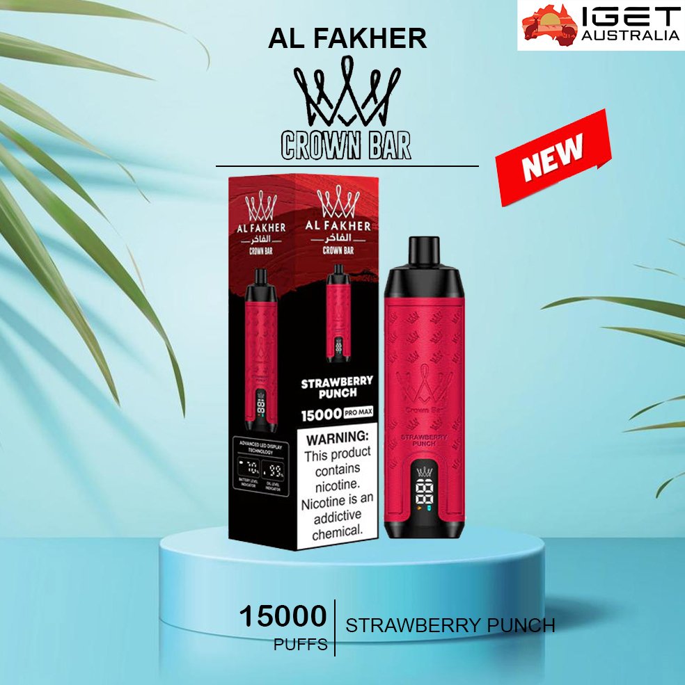 alfakher crown bar strawberry punch 150000 puffs 1.jpg