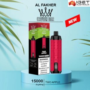alfakher crown bar two apple 150000 puffs 1.jpg