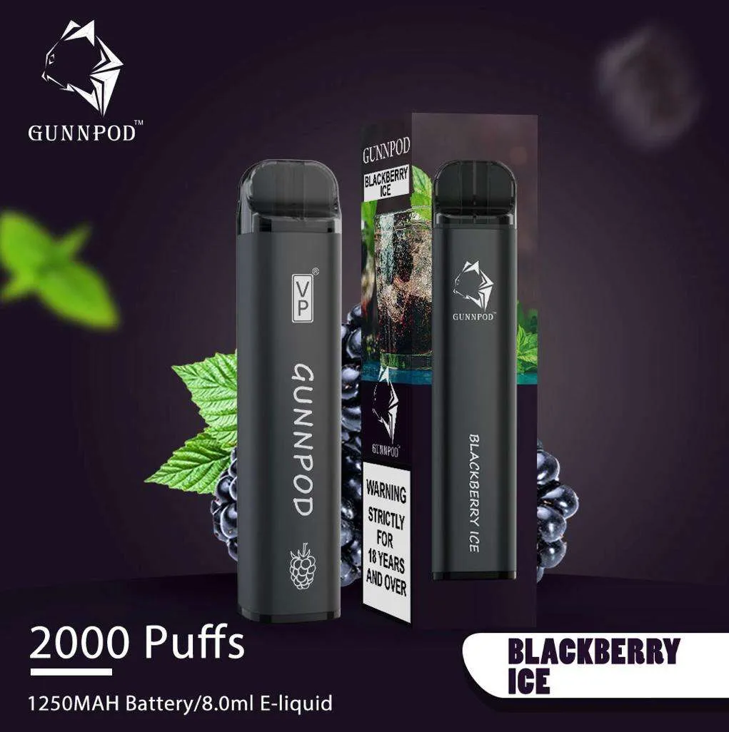 blackberry ice gunnpod 2000 puffs vape.webp