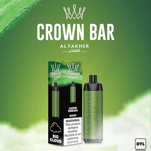crown bar alfakher lucid dream 8000 puffs.png