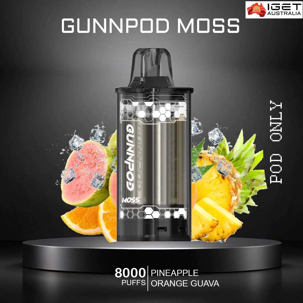 gunnpod moss pineapple orange guava 8000 puffs pod only 1.jpg
