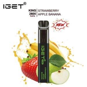 iget king strawberry apple banana 2600 puffs.jpeg