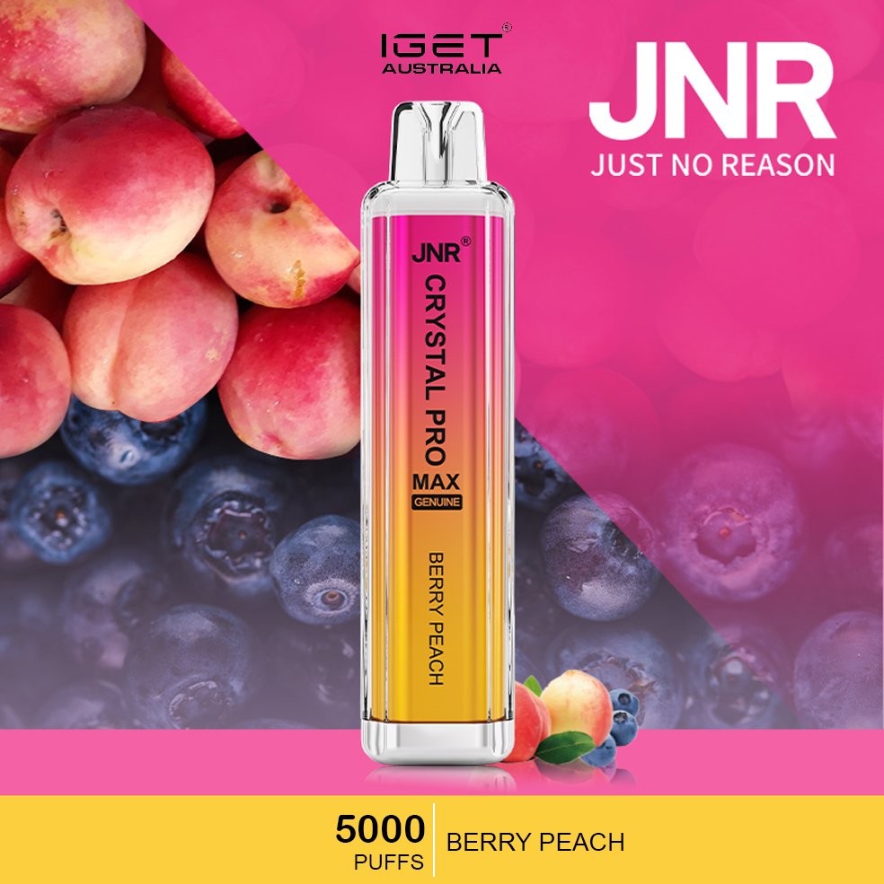 jnr crystal pro max berry peach 5000 puffs.jpg