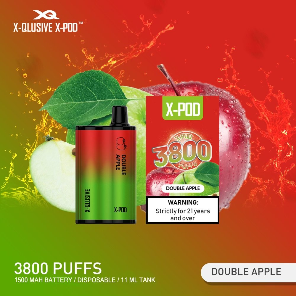 x qlusive x pod double apple.jpeg