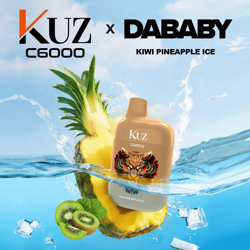 kuz 6000 puffs kiwi pineapple ice min.png
